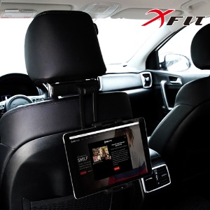[엑스핏] 엘로이 차량용 헤드레스트 거치대 태블릿 스마트폰 자동차용품 뒷좌석